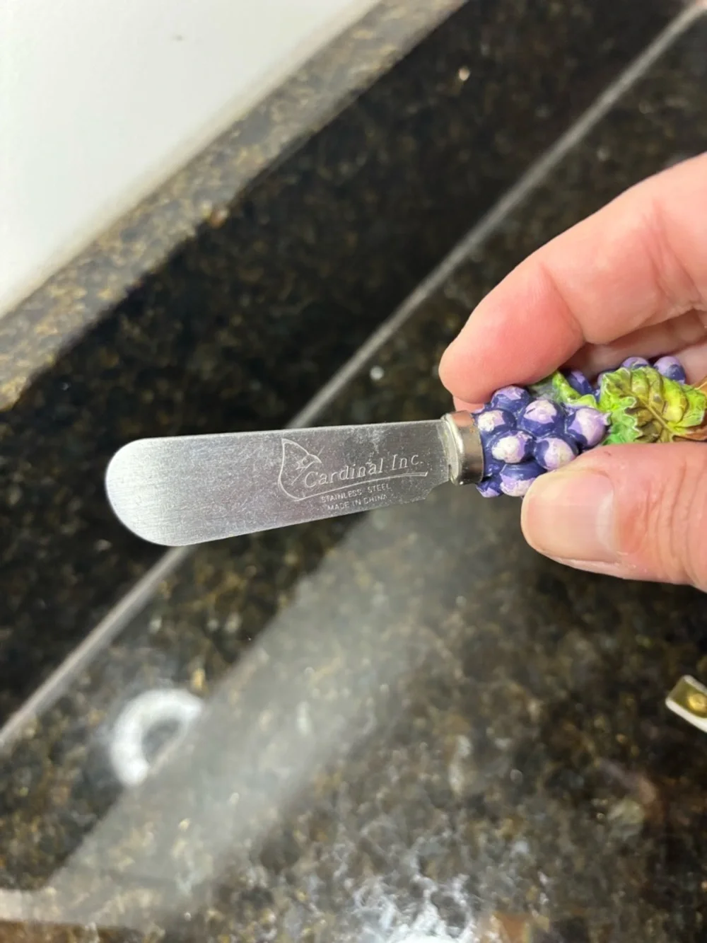 Set of Four Stainless Steel Cheese Spreaders